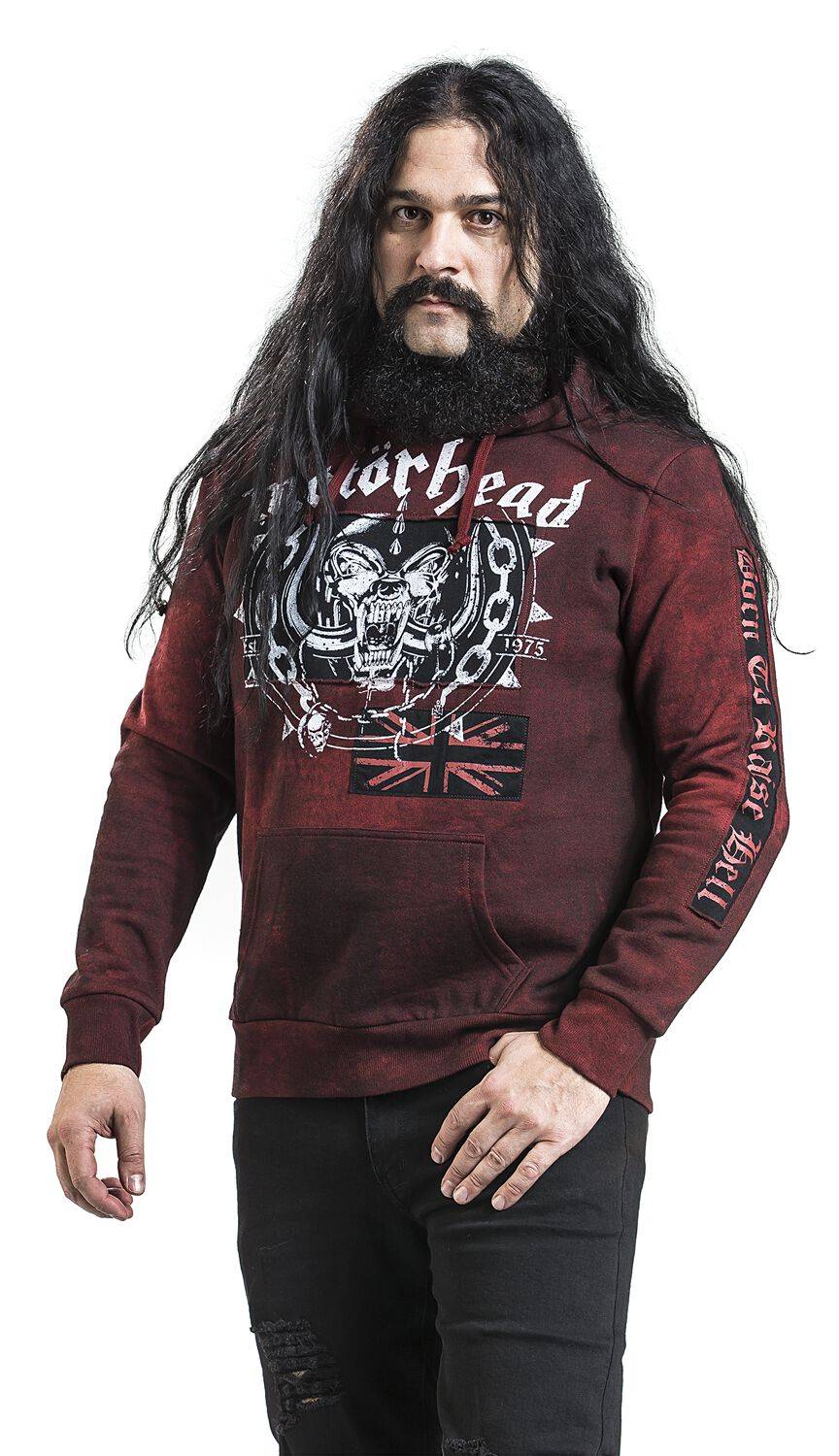 EMP "EMP Signature Collection" Kapuzenpullover Bordeaux Von Motörhead