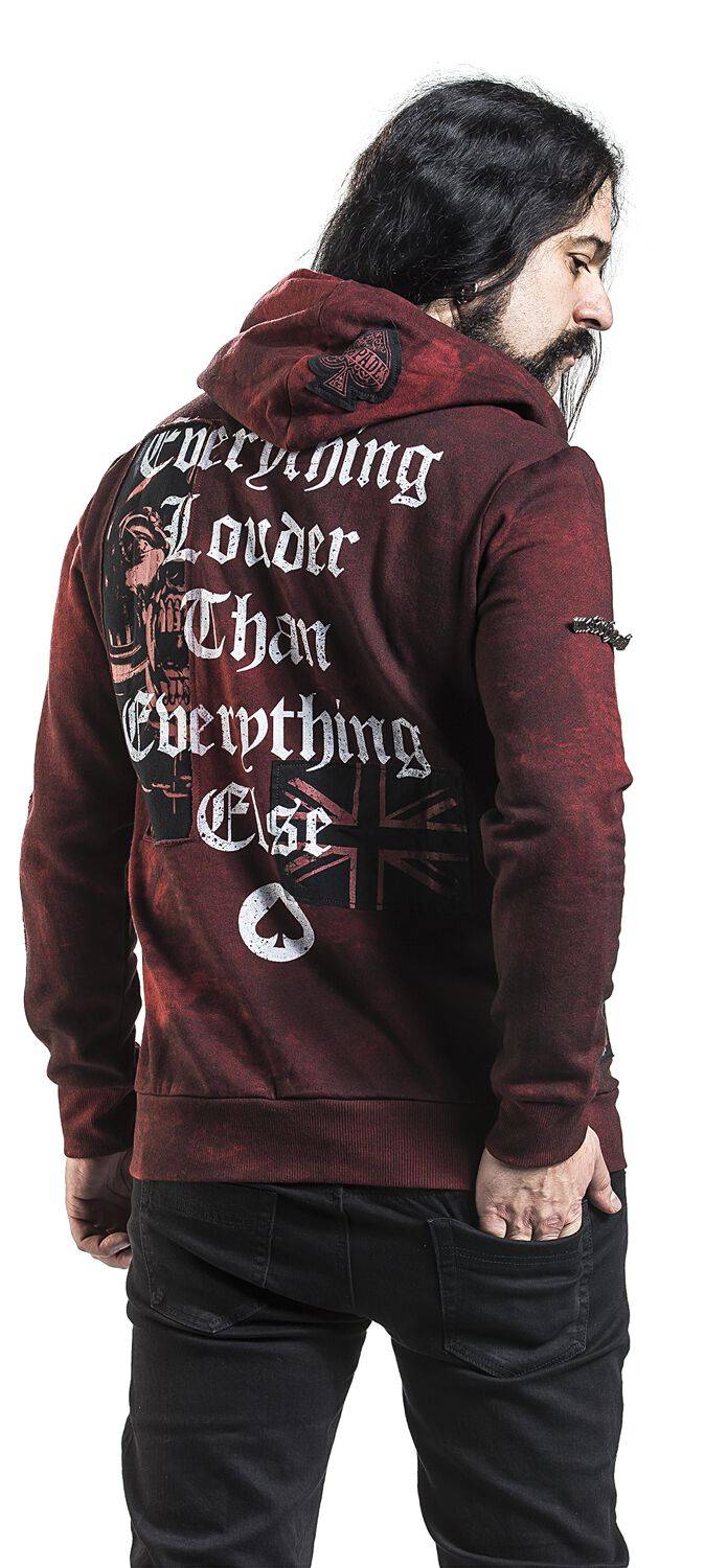 EMP "EMP Signature Collection" Kapuzenpullover Bordeaux Von Motörhead