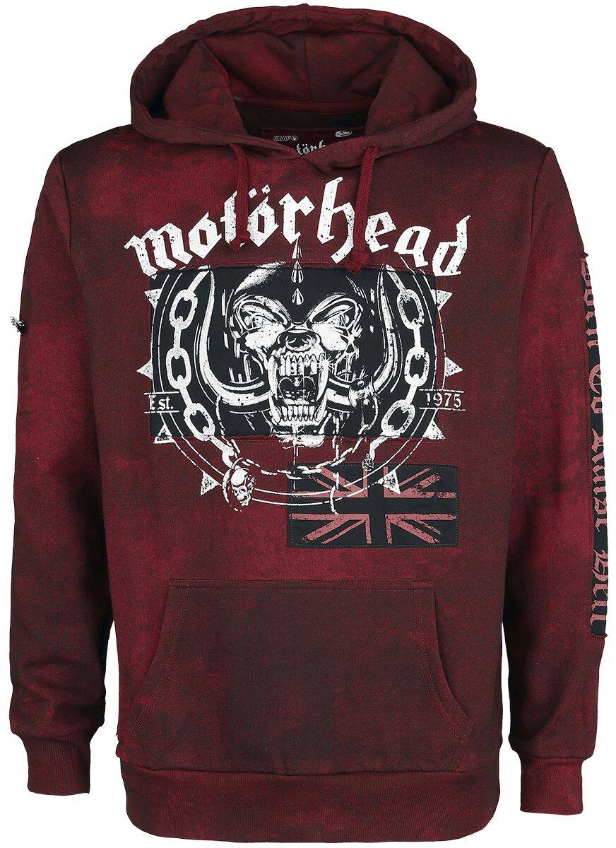 EMP "EMP Signature Collection" Kapuzenpullover bordeaux von Motörhead