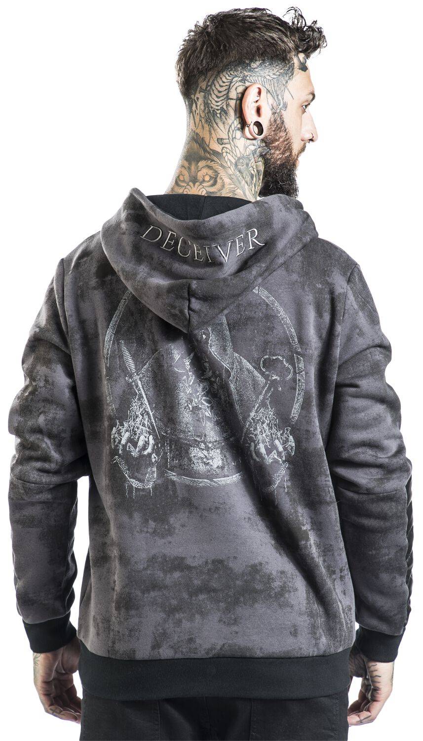 EMP "EMP Signature Collection" Kapuzenpullover Dunkelgrau/schwarz Von Arch Enemy