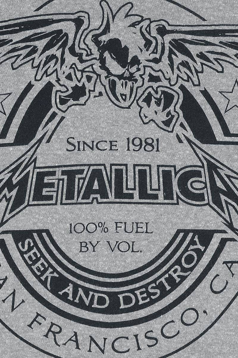 EMP "EMP Signature Collection" Kapuzenpullover Grau Meliert/schwarz Von Metallica