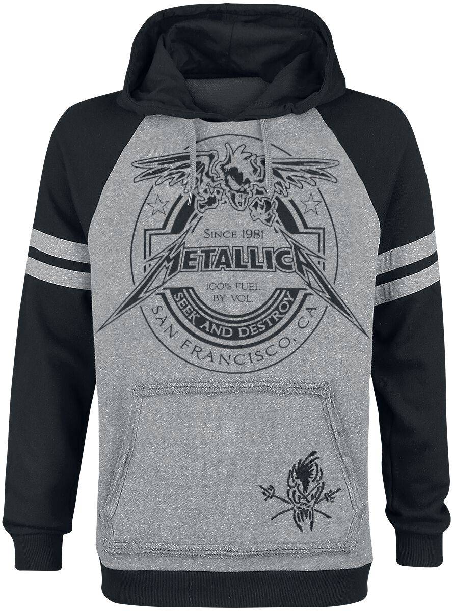 EMP "EMP Signature Collection" Kapuzenpullover grau meliert/schwarz von Metallica