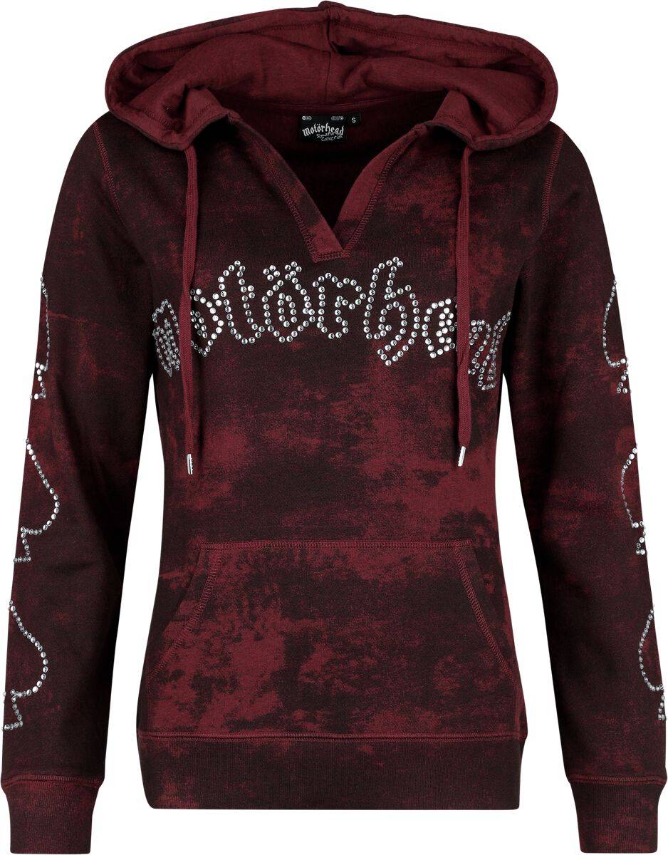 EMP "EMP Signature Collection" Kapuzenpullover rot/schwarz von Motörhead