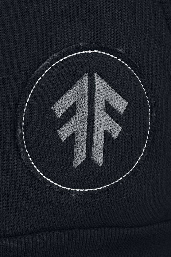 EMP "EMP Signature Collection" Kapuzenpullover Schwarz/grau Von Amon Amarth