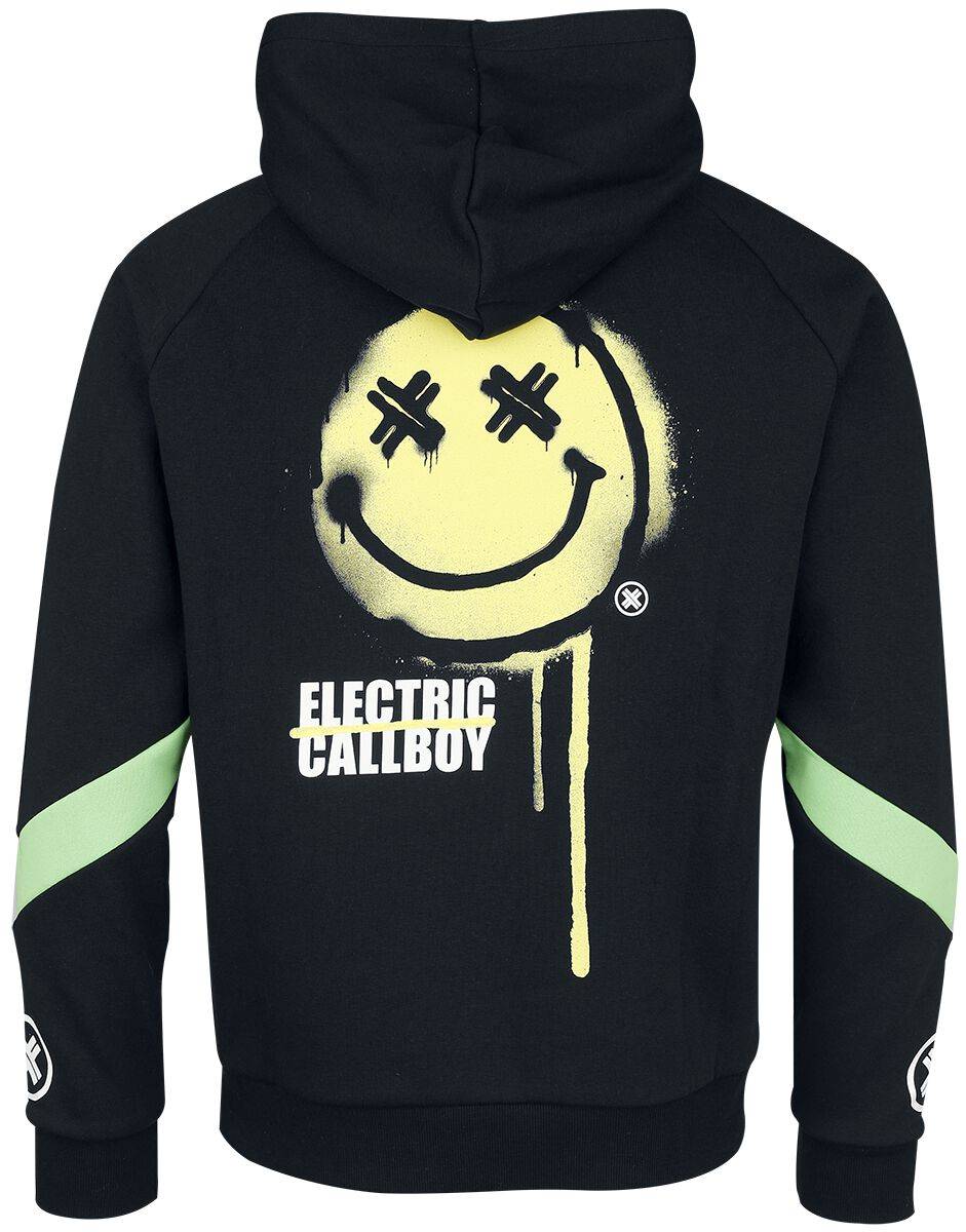 EMP "EMP Signature Collection" Kapuzenpullover Schwarz/grün Von Electric Callboy