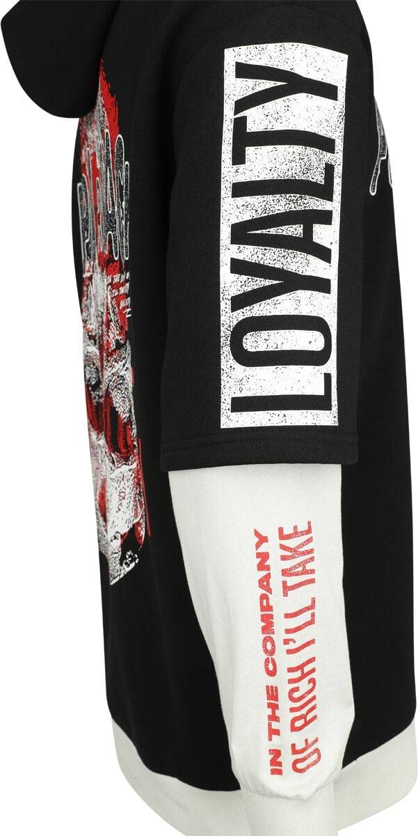 EMP "EMP Signature Collection" Kapuzenpullover Schwarz/grau Von Papa Roach