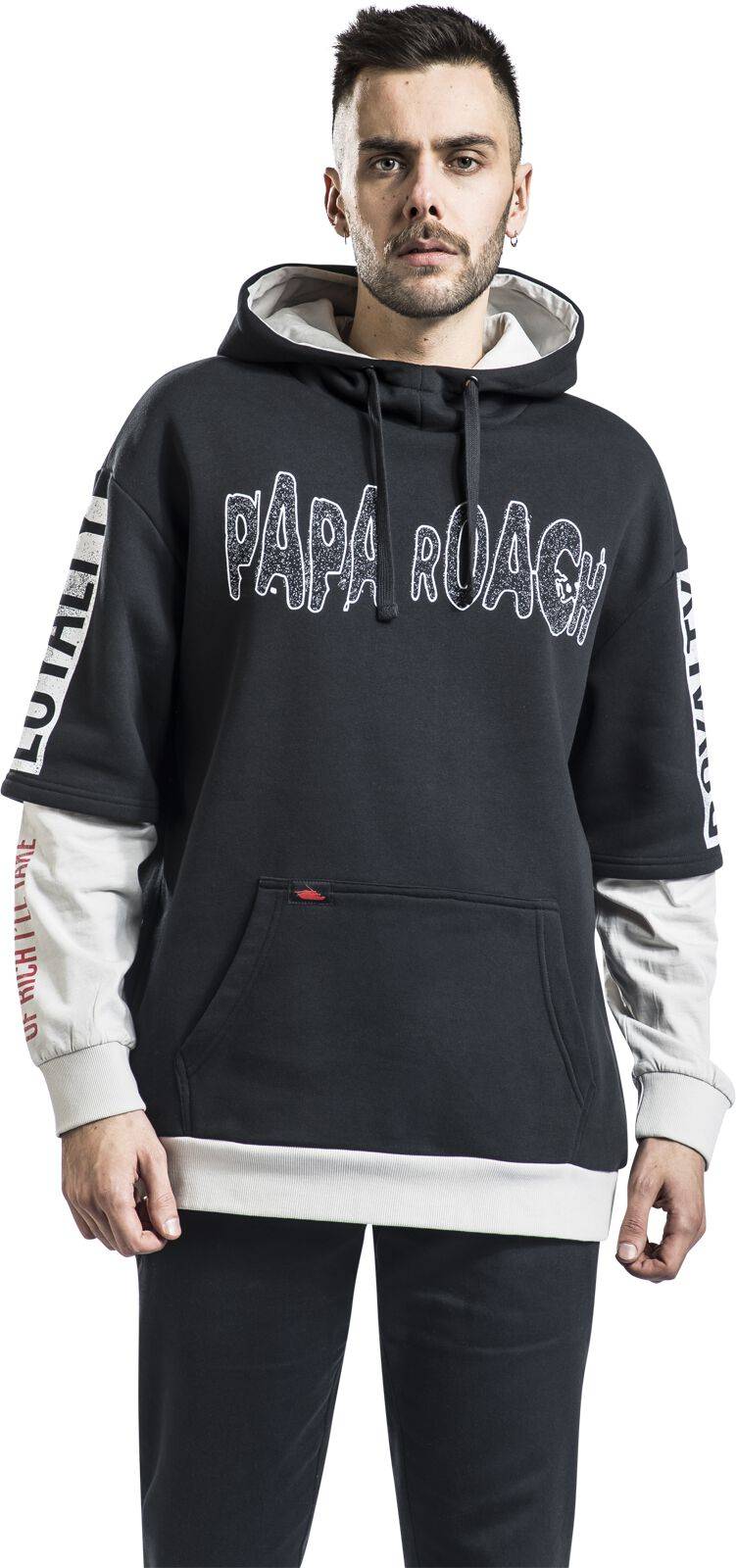 EMP "EMP Signature Collection" Kapuzenpullover Schwarz/grau Von Papa Roach