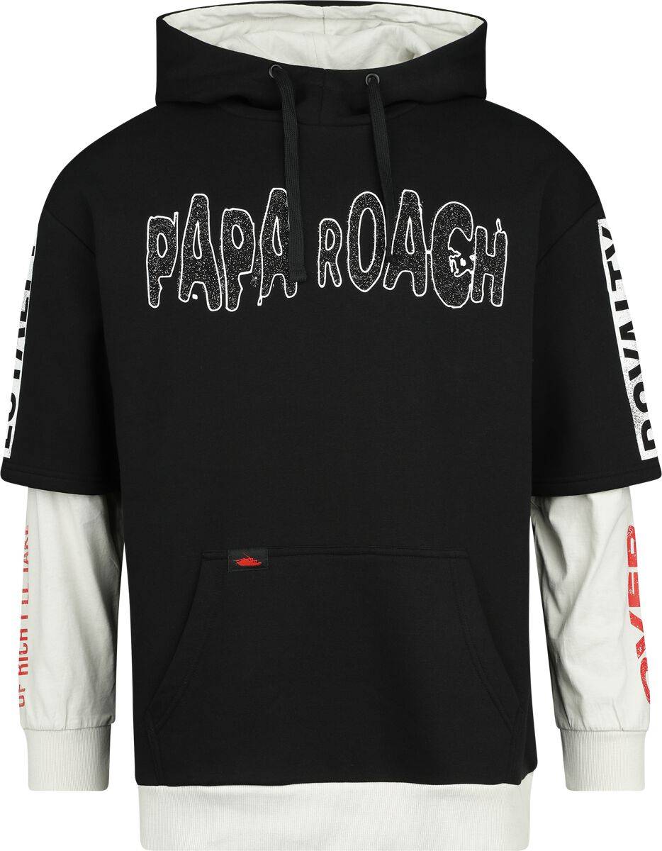 EMP "EMP Signature Collection" Kapuzenpullover schwarz/grau von Papa Roach