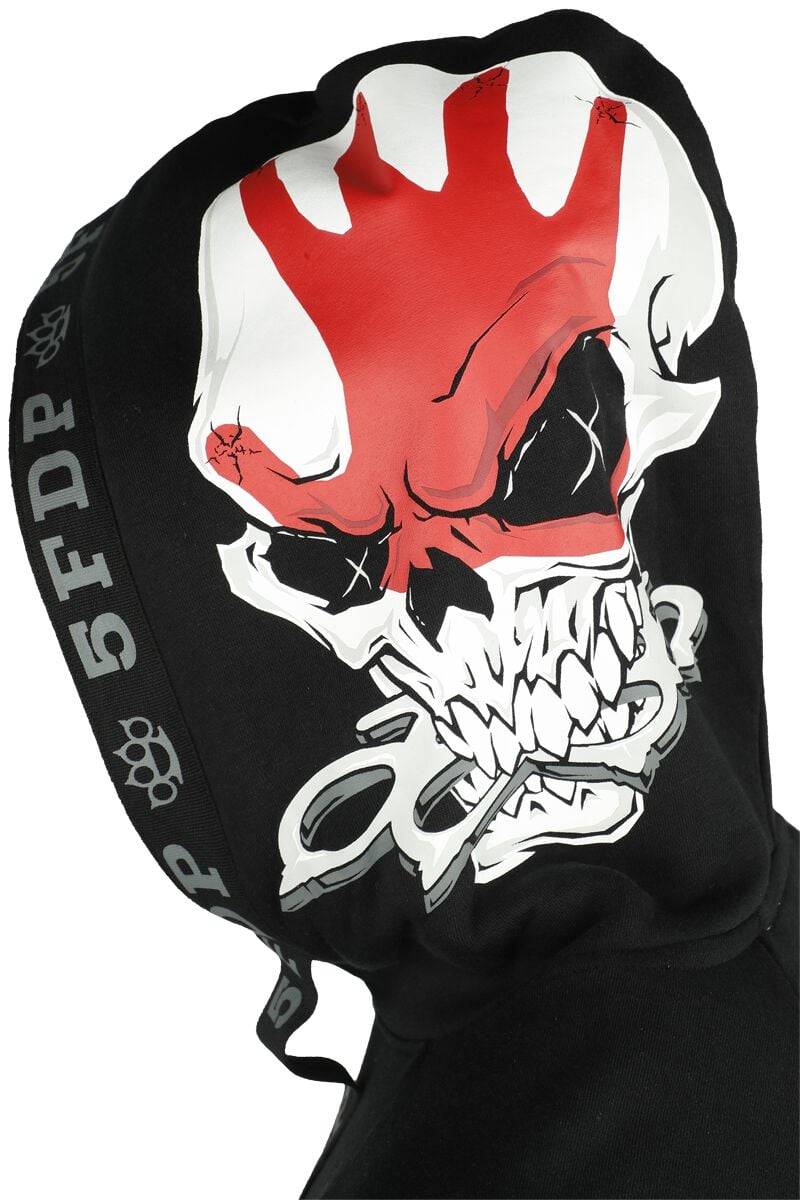 EMP "EMP Signature Collection" Kapuzenpullover Schwarz/grau/rot Von Five Finger Death Punch