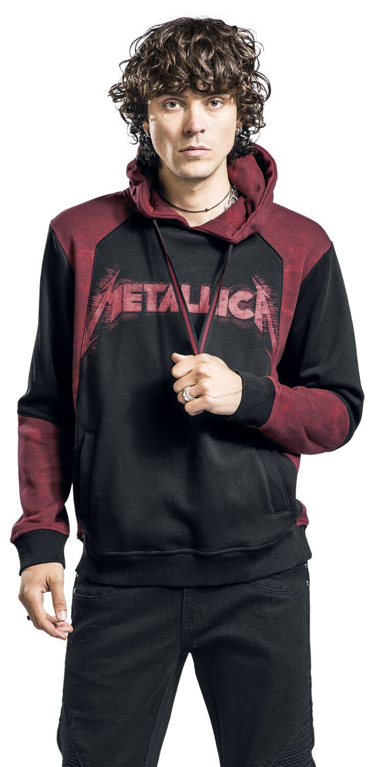 EMP "EMP Signature Collection" Kapuzenpullover Schwarz/rot Von Metallica