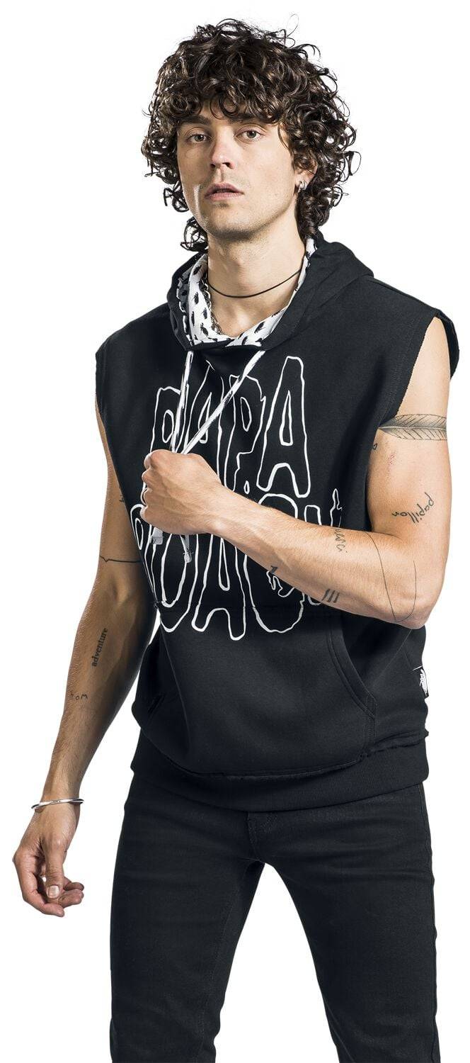 EMP "EMP Signature Collection" Kapuzenpullover Schwarz/weiß Von Papa Roach