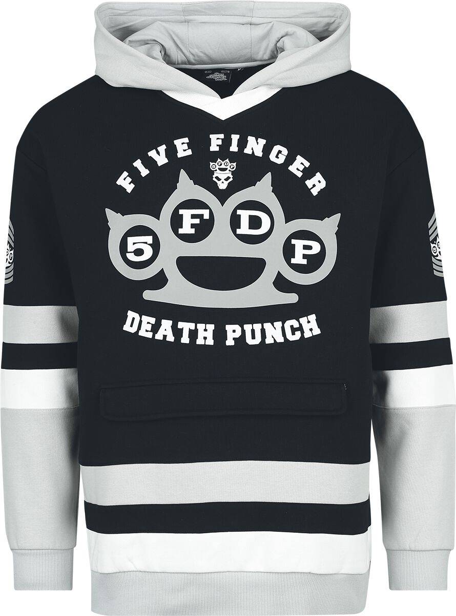 EMP "EMP Signature Collection" Kapuzenpullover weiß/schwarz/grau von Five Finger Death Punch