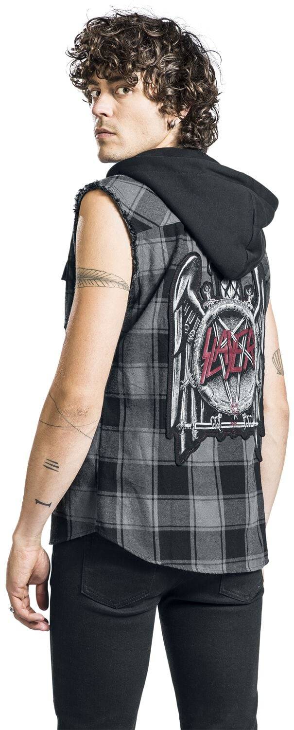EMP "EMP Signature Collection" Kurzarmhemd Schwarz/grau Von Slayer