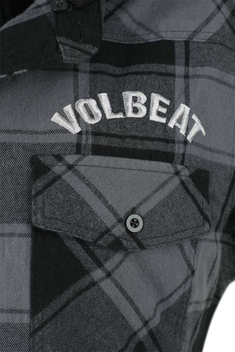 EMP "EMP Signature Collection" Kurzarmhemd Schwarz/grau Von Volbeat