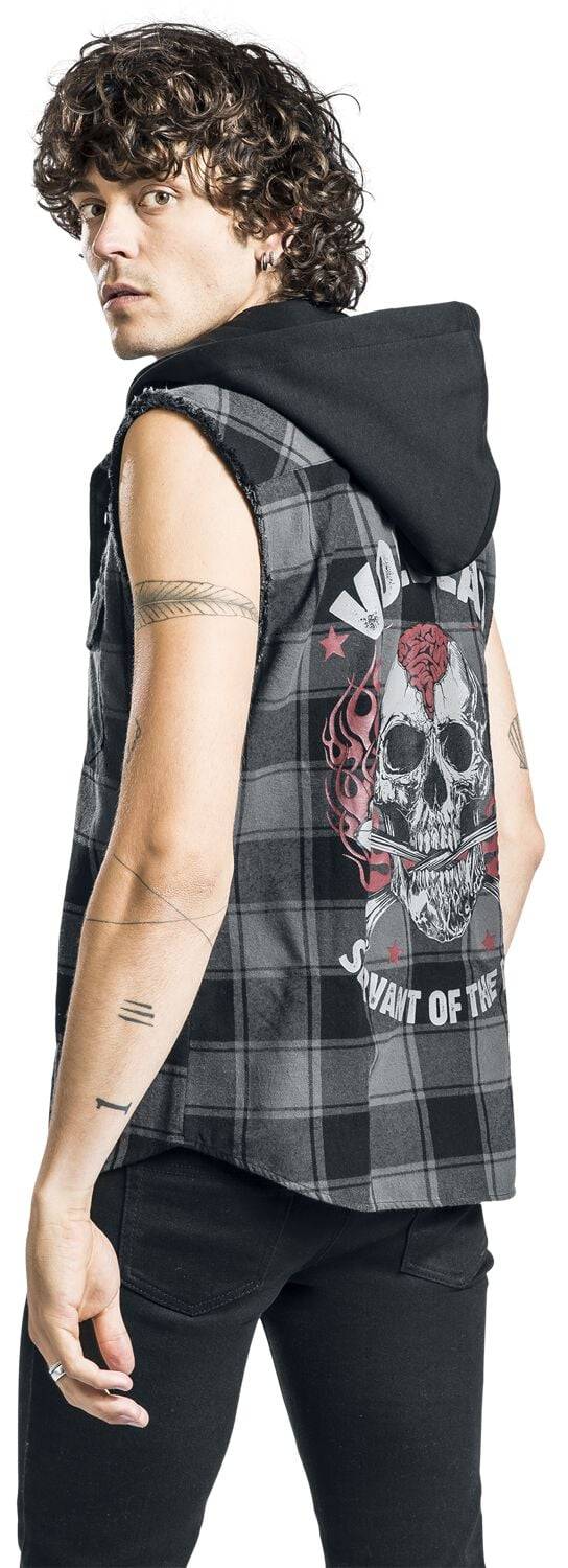 EMP "EMP Signature Collection" Kurzarmhemd Schwarz/grau Von Volbeat