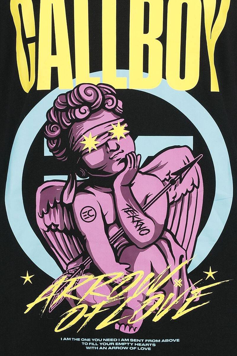 EMP "EMP Signature Collection" Langarmshirt Schwarz/pink Von Electric Callboy