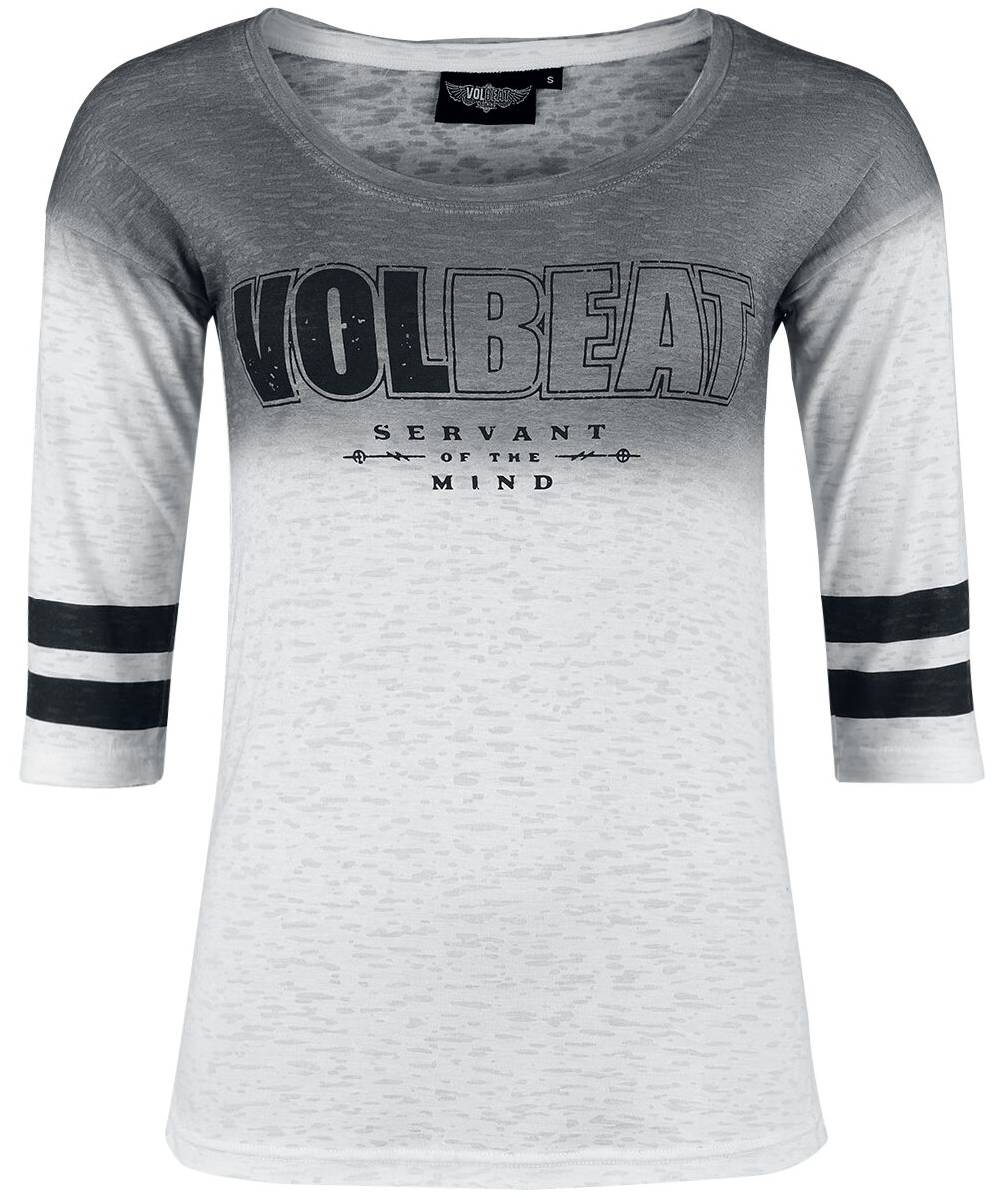 EMP "EMP Signature Collection" Langarmshirt weiß/grau von Volbeat
