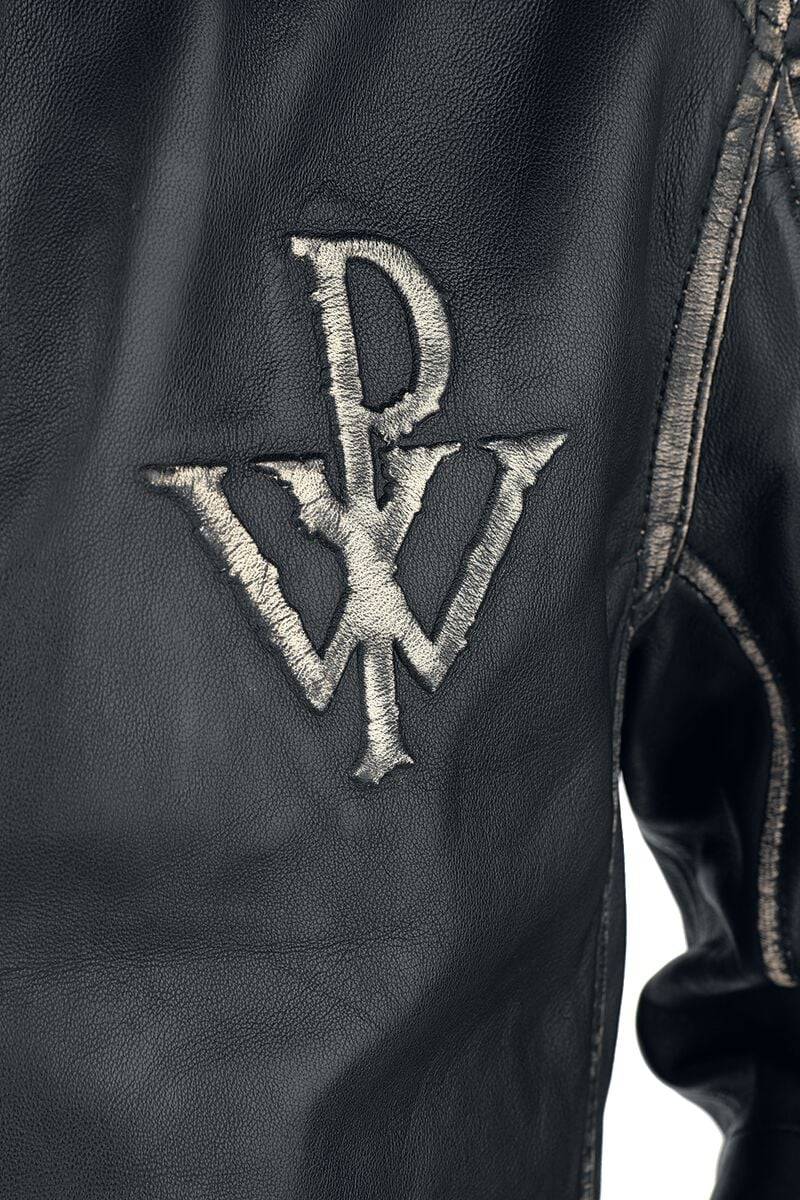 EMP "EMP Signature Collection" Lederjacke Schwarz Von Powerwolf