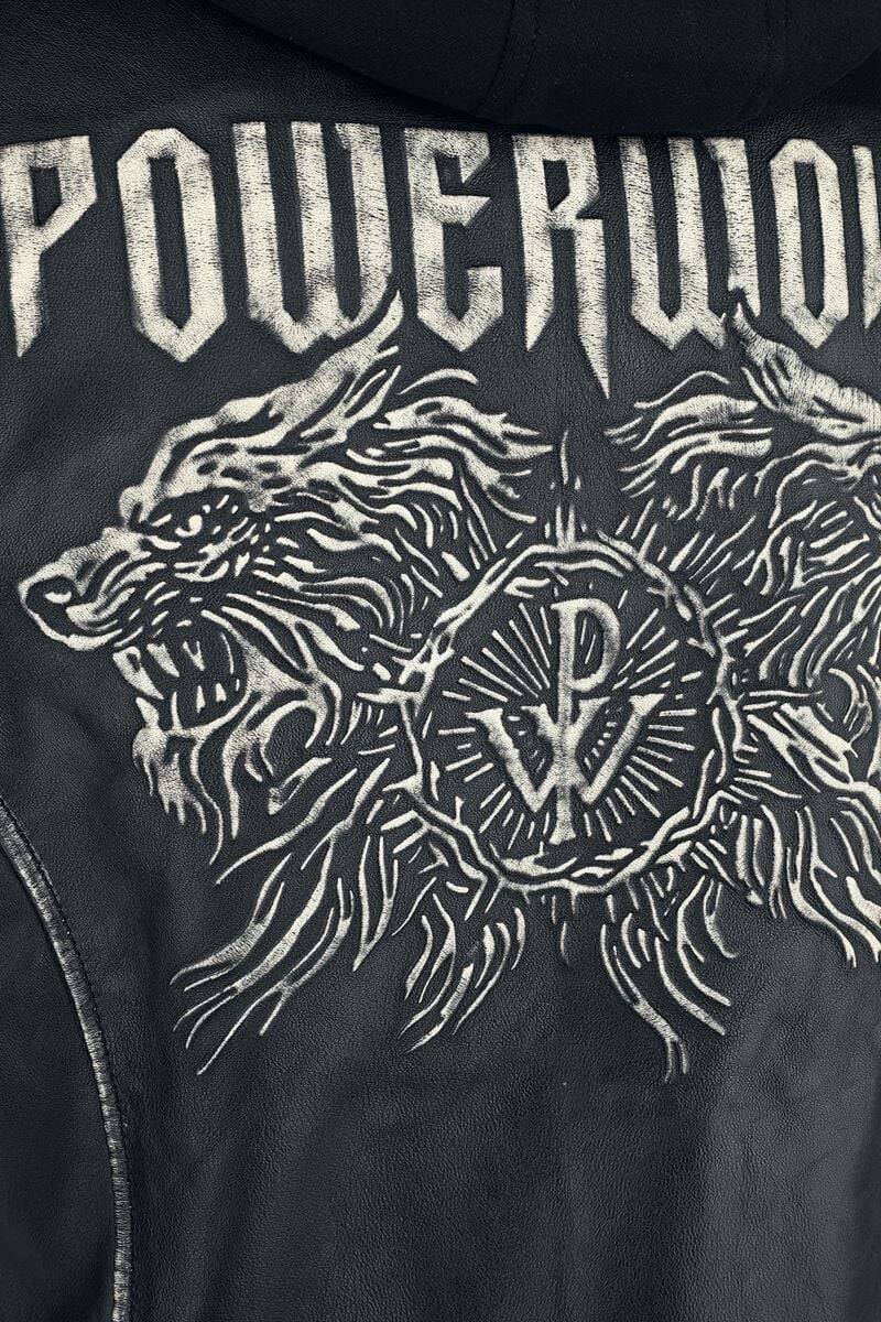 EMP "EMP Signature Collection" Lederjacke Schwarz Von Powerwolf
