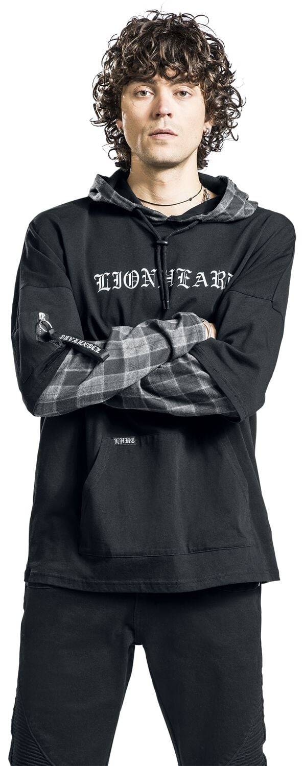 EMP "EMP Signature Collection - Oversize" Langarmshirt Schwarz/grau Von Lionheart