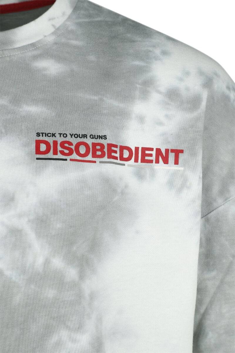 EMP "EMP Signature Collection - Oversize" Langarmshirt Weiß/grau Von Stick To Your Guns