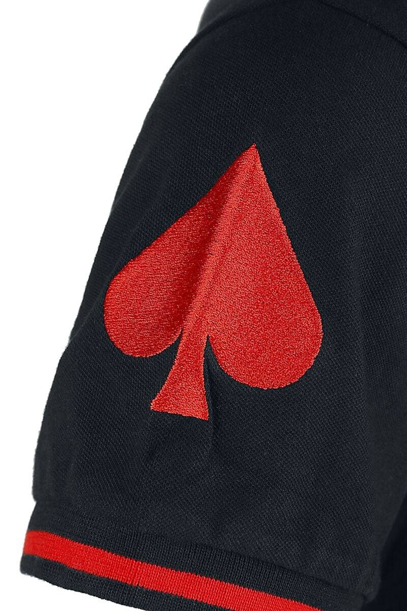 EMP "EMP Signature Collection" Poloshirt Schwarz/rot Von Motörhead