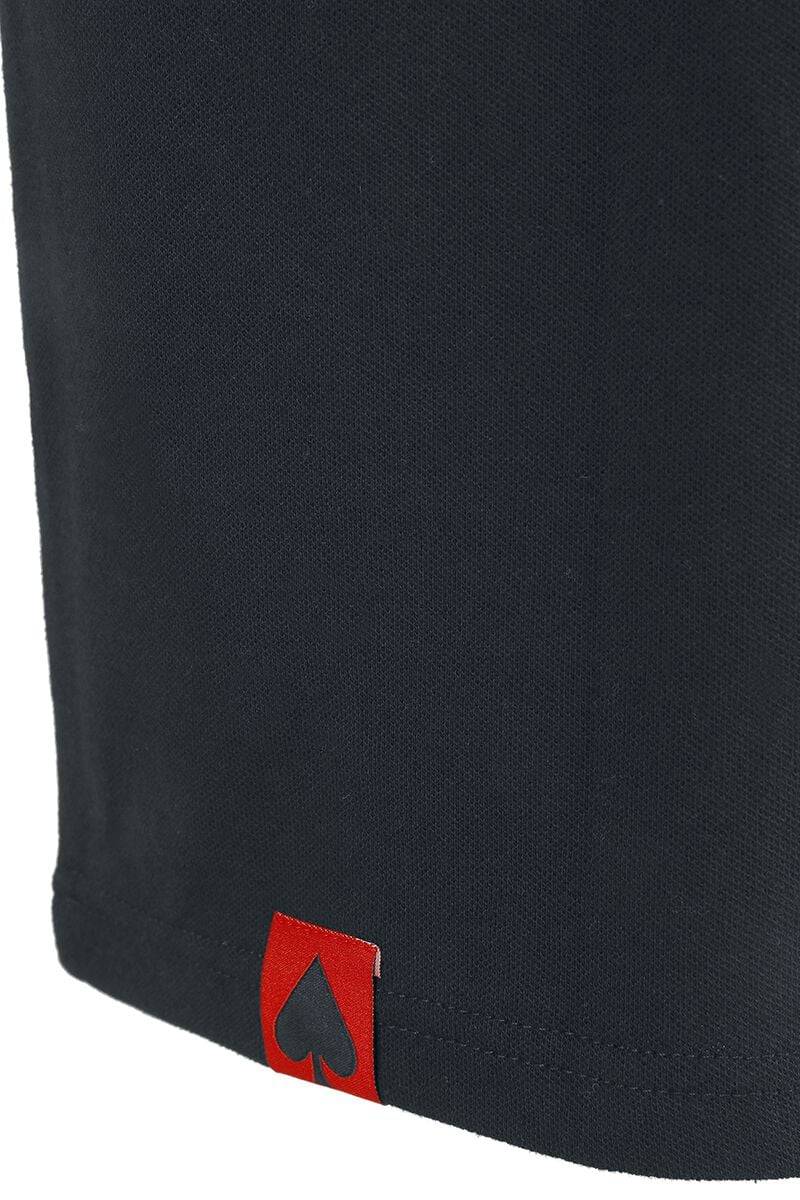 EMP "EMP Signature Collection" Poloshirt Schwarz/rot Von Motörhead