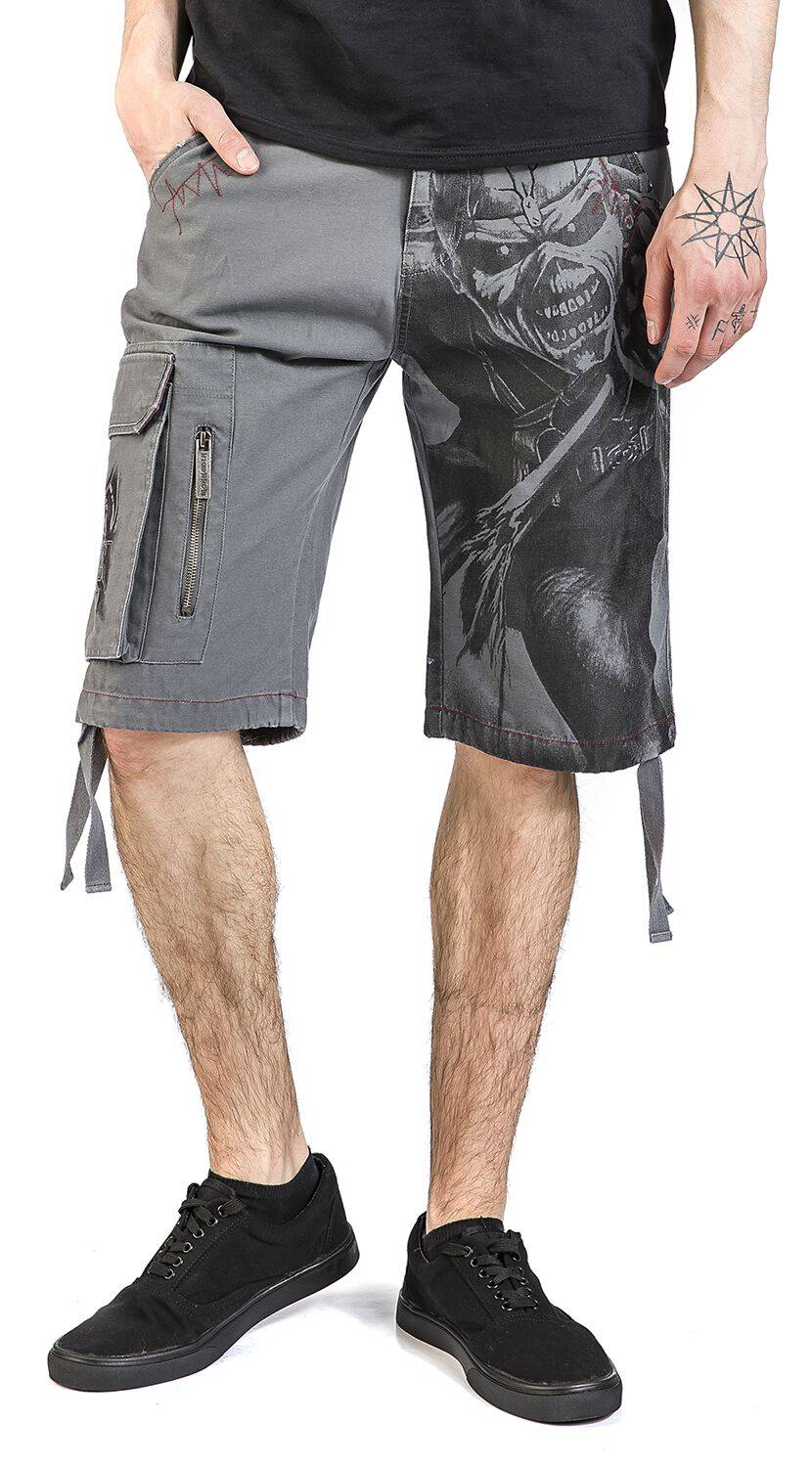 EMP "EMP Signature Collection" Short Grau Von Iron Maiden