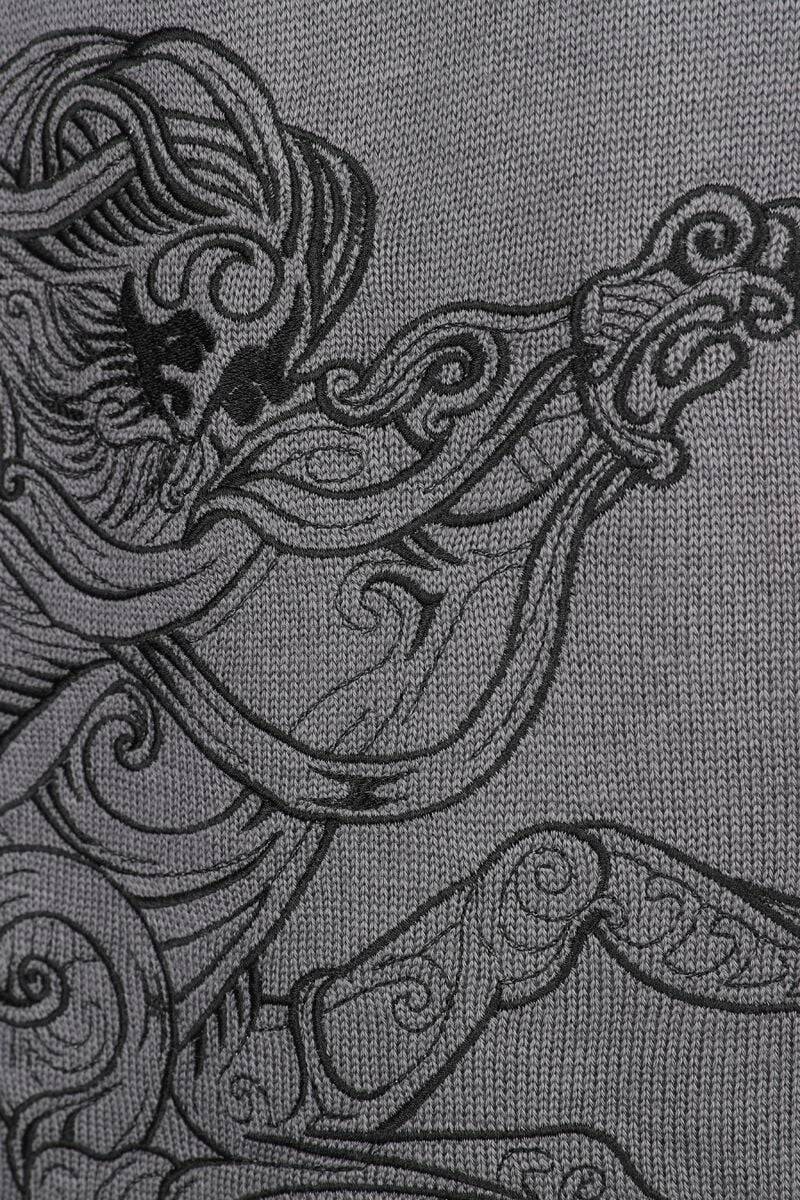 EMP "EMP Signature Collection" Strickpullover Grau Von Amon Amarth