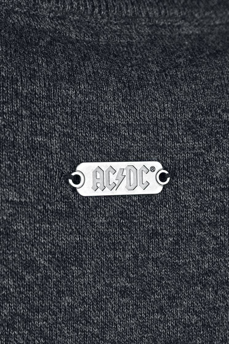 EMP "EMP Signature Collection" Strickpullover Schwarz/grau Von AC/DC