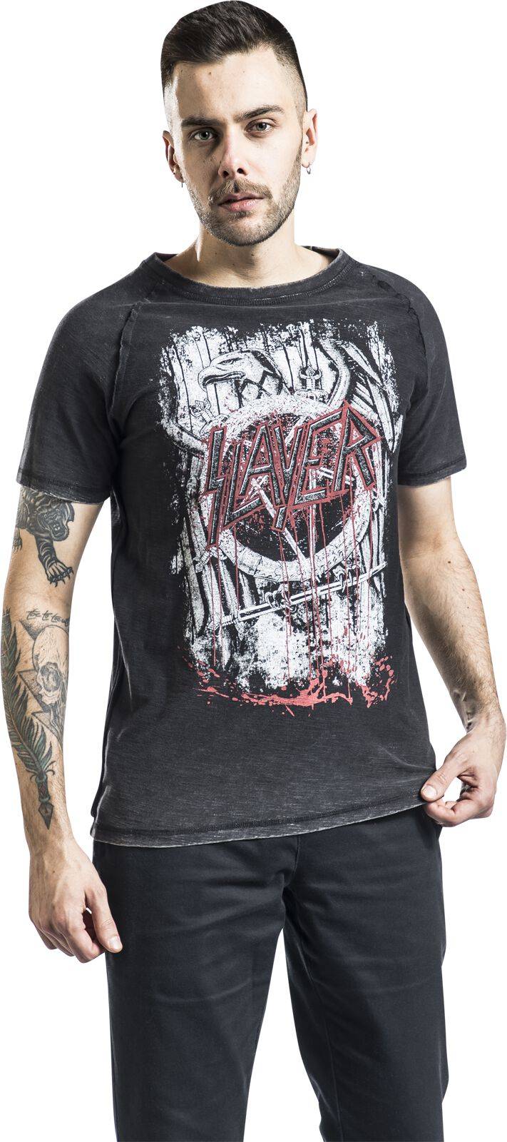 EMP "EMP Signature Collection" T-Shirt Dunkelgrau/grau Von Slayer