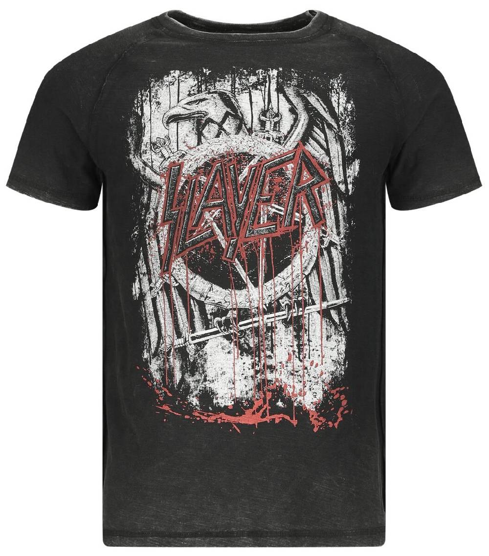 EMP "EMP Signature Collection" T-Shirt dunkelgrau/grau von Slayer
