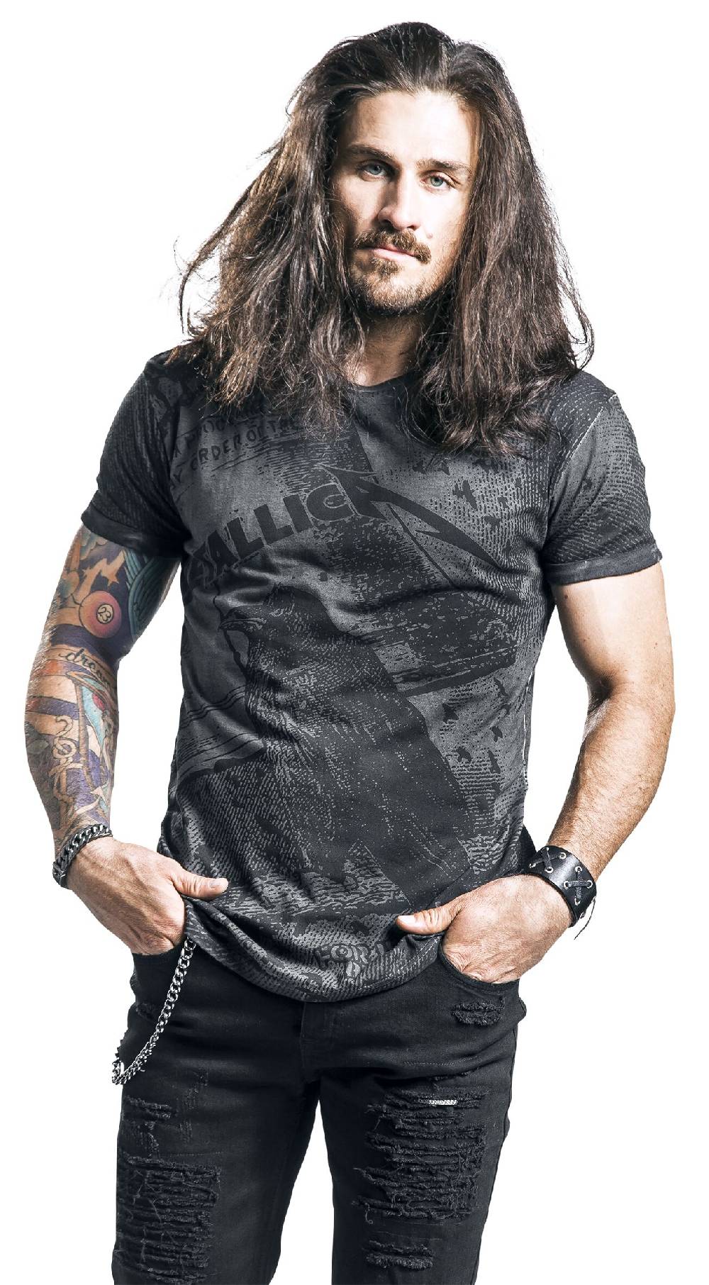 EMP "EMP Signature Collection" T-Shirt Dunkelgrau Von Metallica