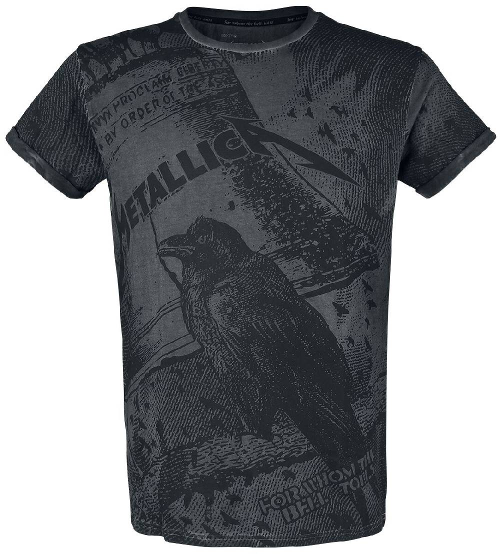EMP "EMP Signature Collection" T-Shirt dunkelgrau von Metallica