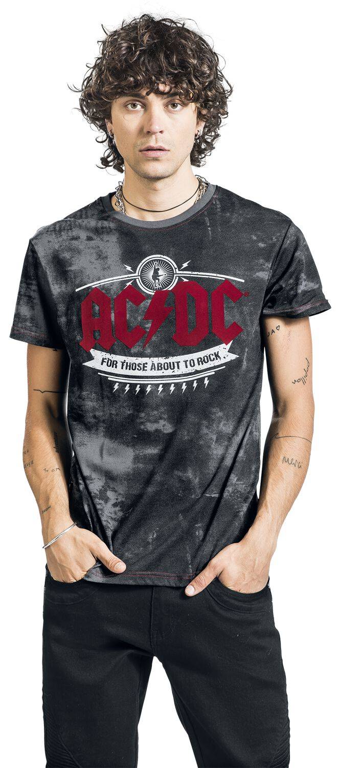 EMP "EMP Signature Collection" T-Shirt Grau Von AC/DC