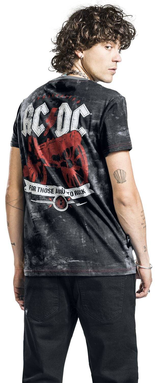 EMP "EMP Signature Collection" T-Shirt Grau Von AC/DC