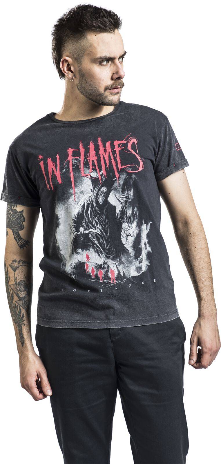 EMP "EMP Signature Collection" T-Shirt Grau Von In Flames