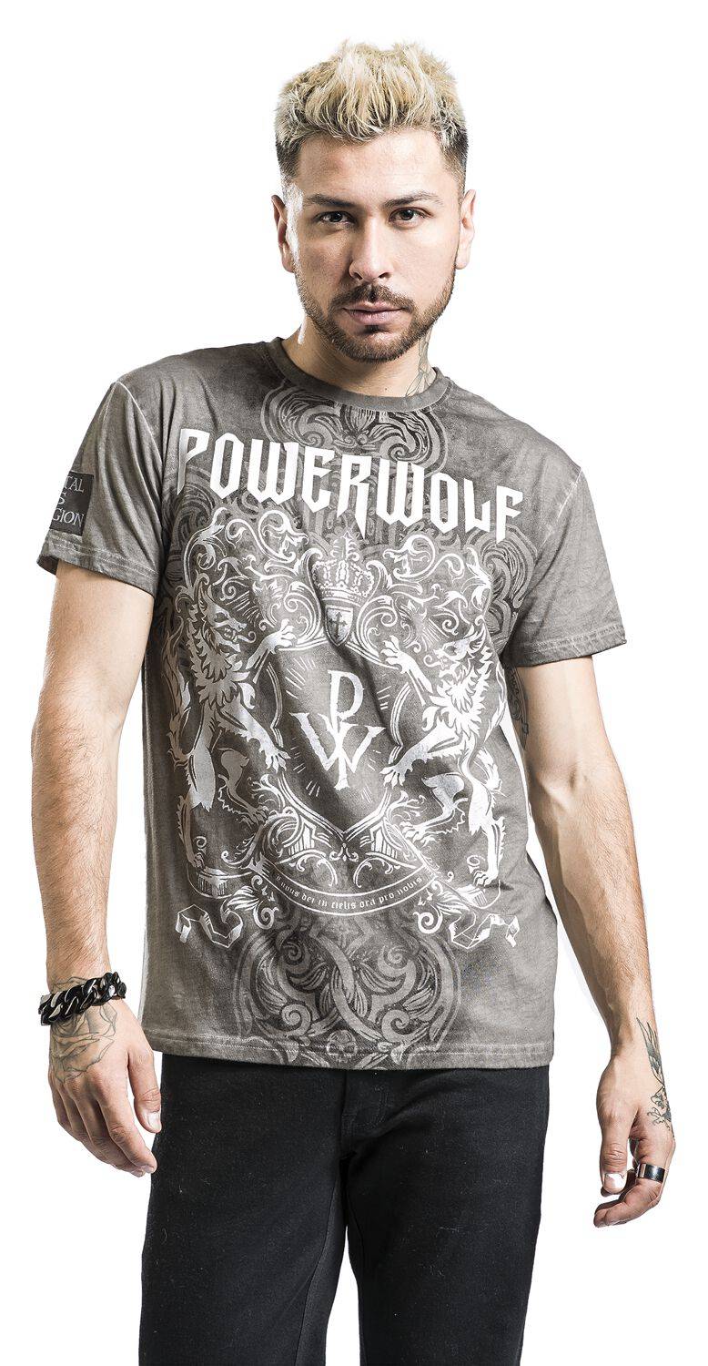 EMP "EMP Signature Collection" T-Shirt Grau Von Powerwolf