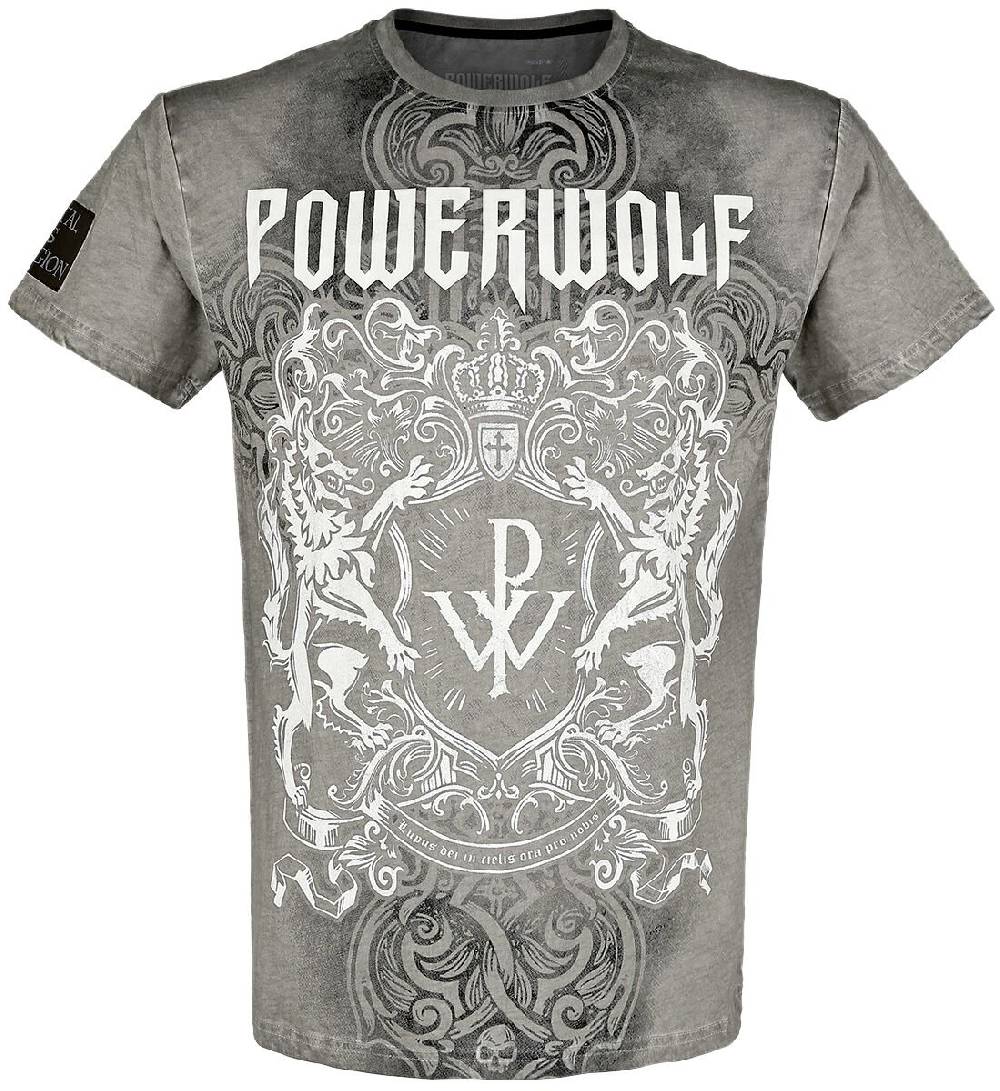 EMP "EMP Signature Collection" T-Shirt grau von Powerwolf