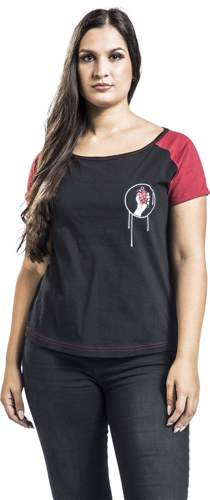 EMP "EMP Signature Collection" T-Shirt Schwarz/rot Von Green Day