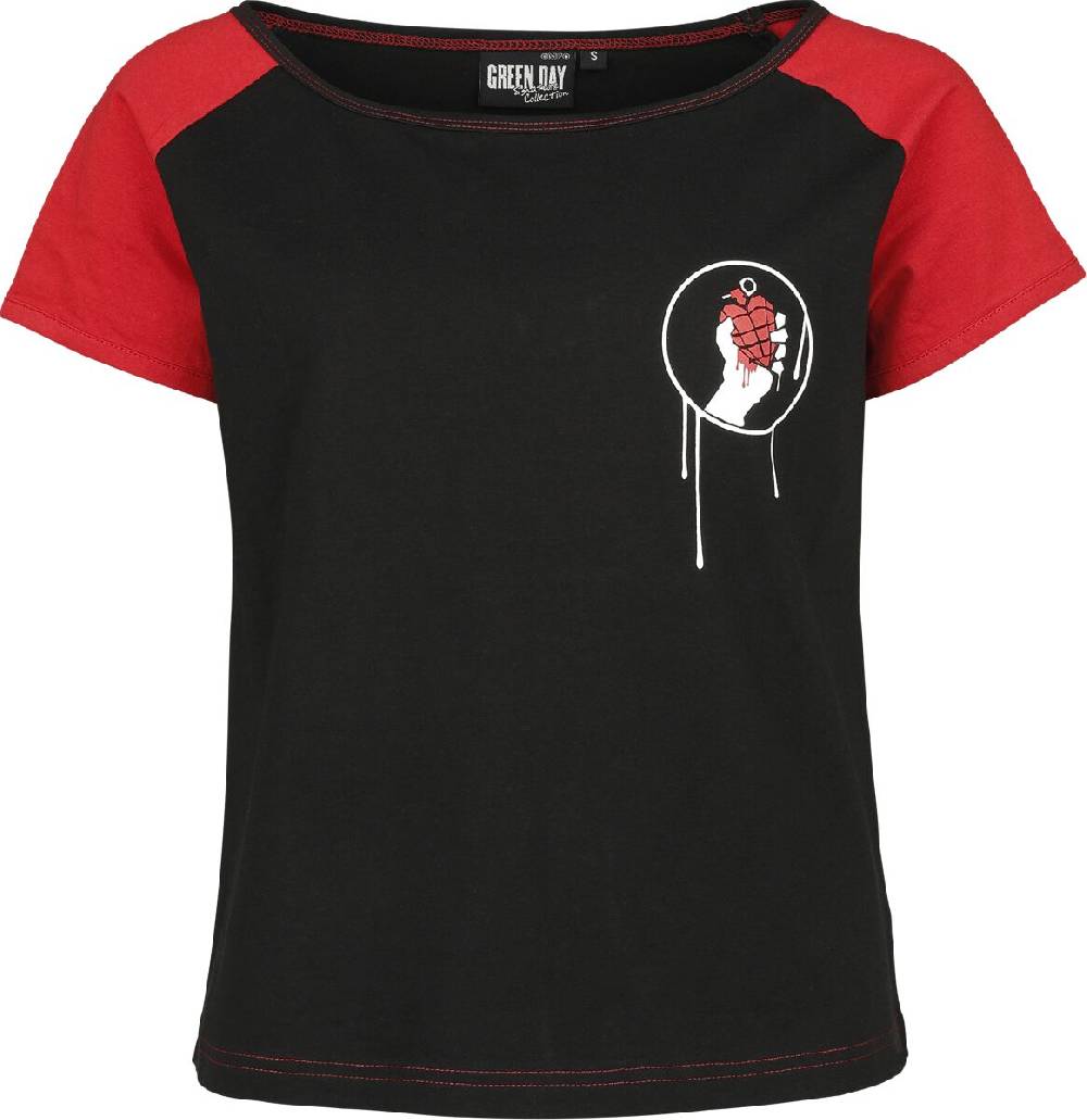 EMP "EMP Signature Collection" T-Shirt schwarz/rot von Green Day
