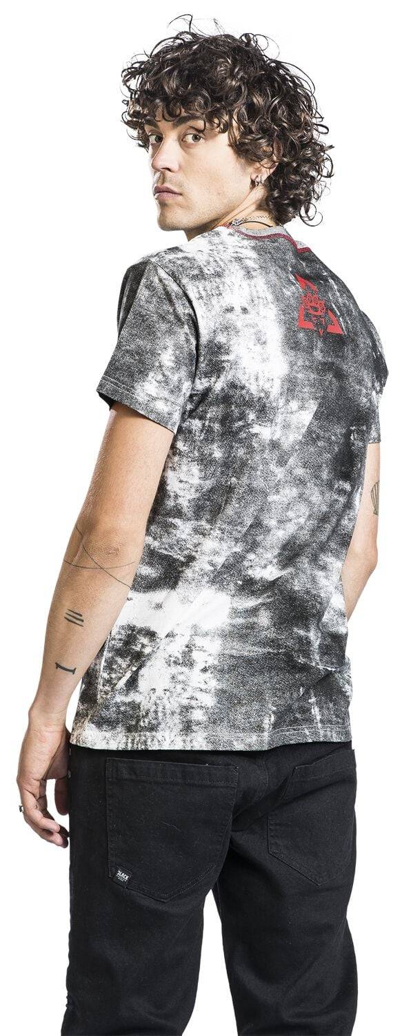 EMP "EMP Signature Collection" T-Shirt Weiß/schwarz Von Five Finger Death Punch