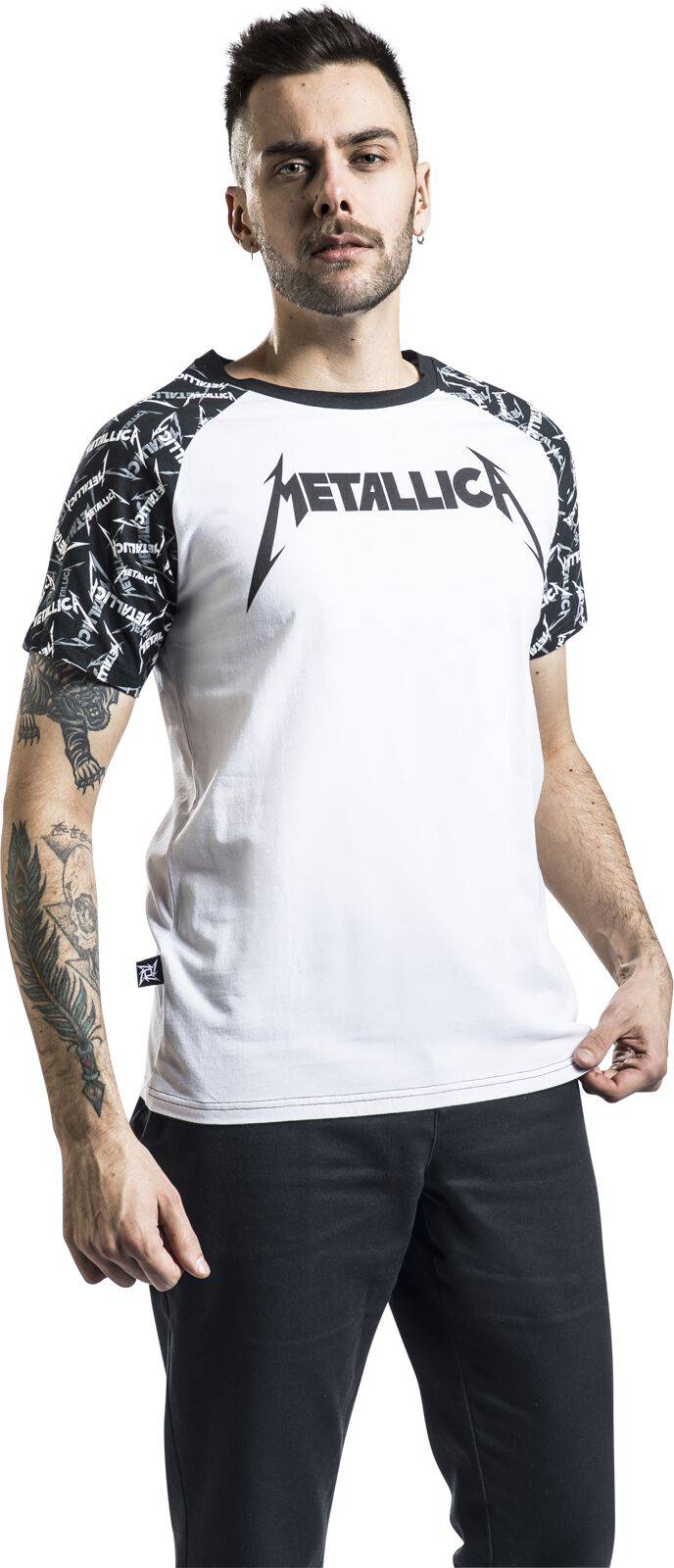 EMP "EMP Signature Collection" T-Shirt Weiß/schwarz Von Metallica