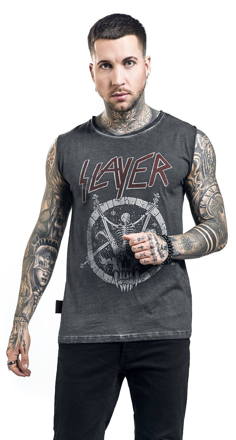EMP "EMP Signature Collection" Tank-Top Grau Von Slayer