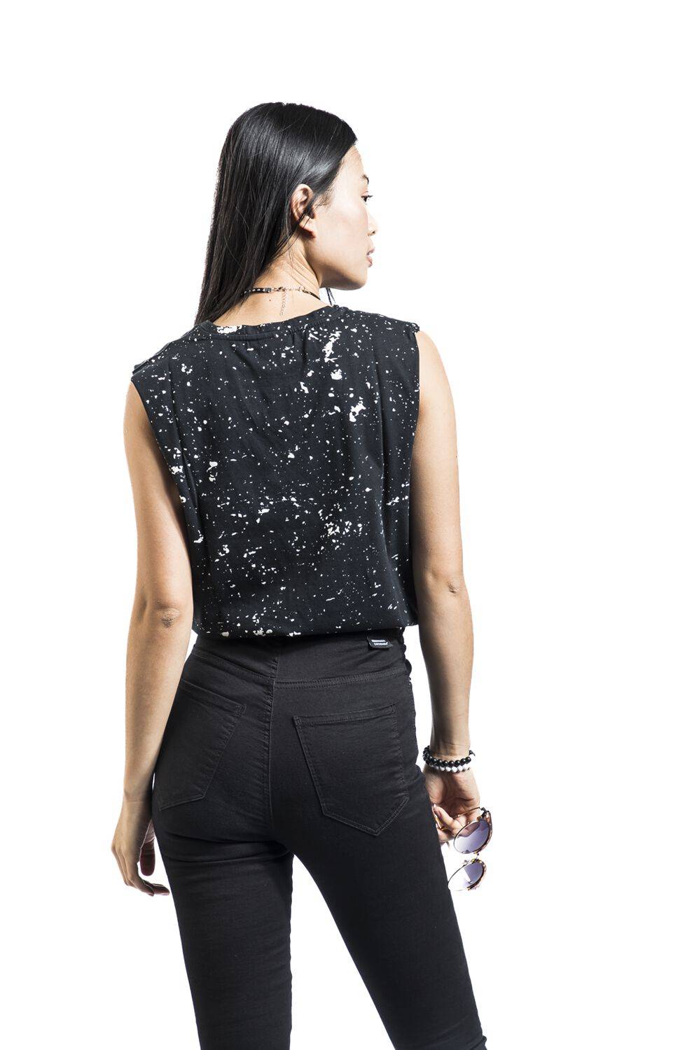 EMP "EMP Signature Collection" Tank-Top Schwarz/weiß Von Metallica