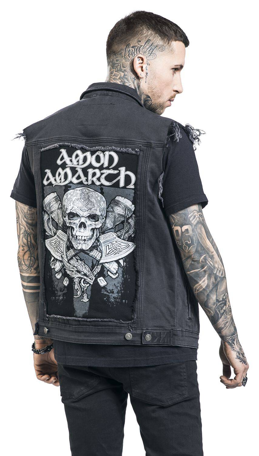 EMP "EMP Signature Collection" Weste Schwarz Von Amon Amarth