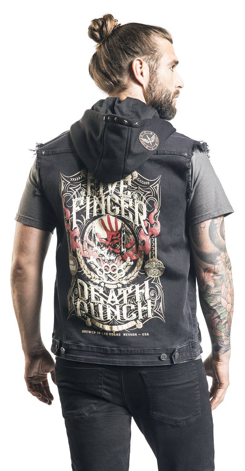 EMP "EMP Signature Collection" Weste Schwarz Von Five Finger Death Punch