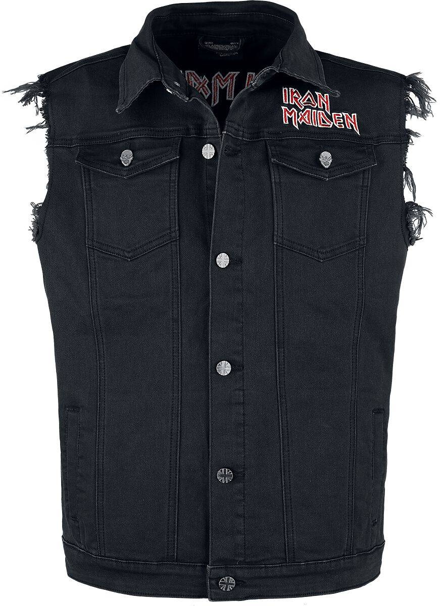 EMP "EMP Signature Collection" Weste schwarz von Iron Maiden