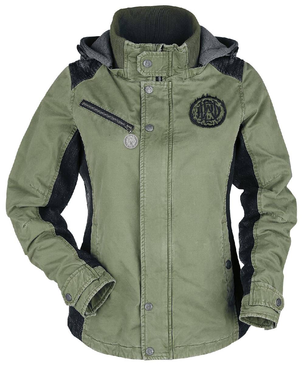 EMP "EMP Signature Collection" Winterjacke grün von Parkway Drive