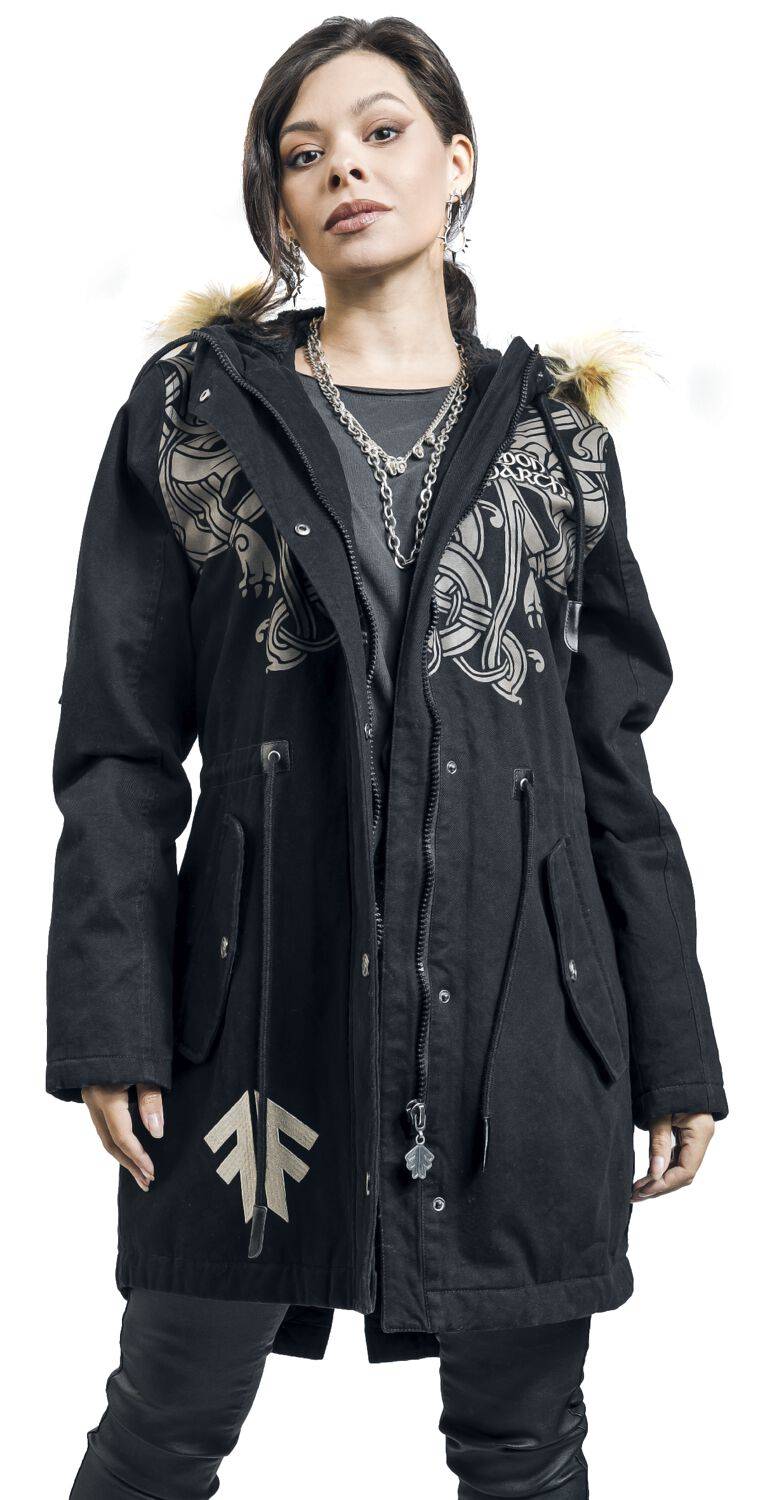 EMP "EMP Signature Collection" Winterjacke Schwarz Von Amon Amarth